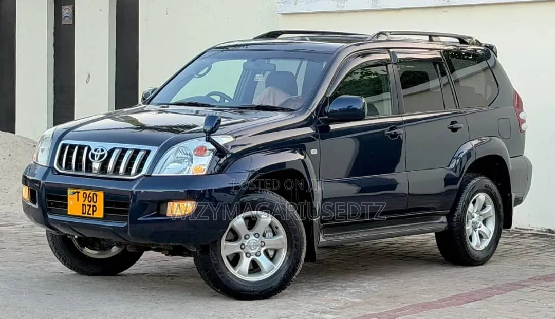 Toyota Land Cruiser Prado 2007 Matt Black
