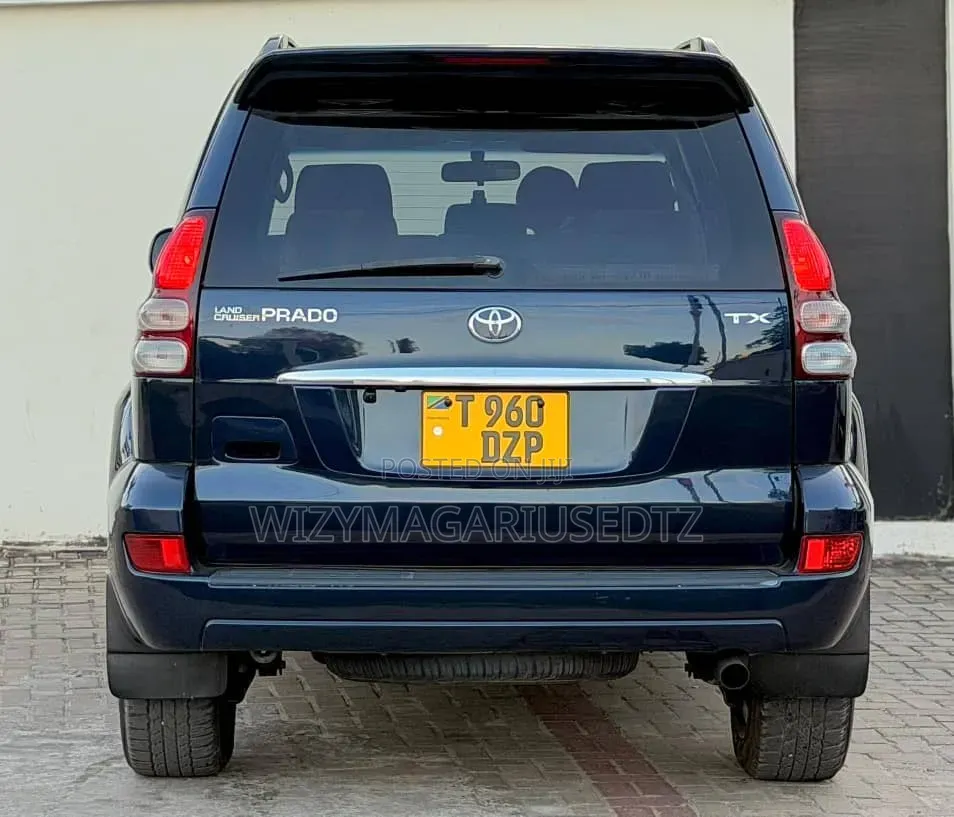Toyota Land Cruiser Prado 2007 Matt Black
