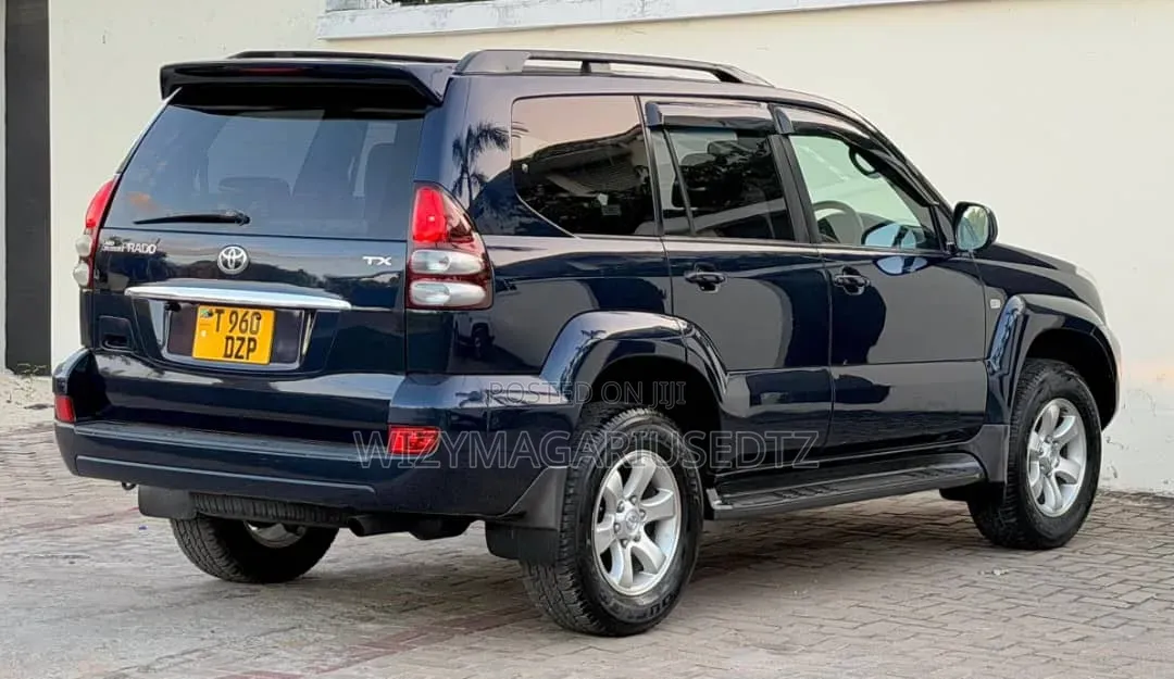 Toyota Land Cruiser Prado 2007 Matt Black