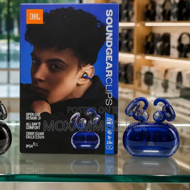 JBL SoundGearClips Wireless Bluetooth Earphones Earbuds EarhookEarclip
