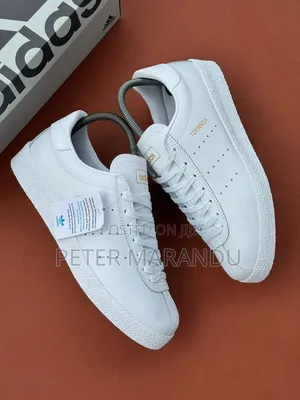 Topanga Leather Sneakers / Raba Kali Za Kiume (Brand New)
