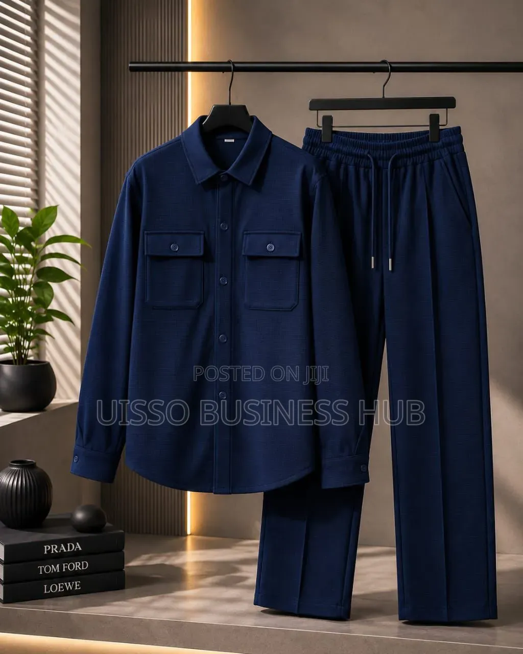 Cotton Jacket Suit