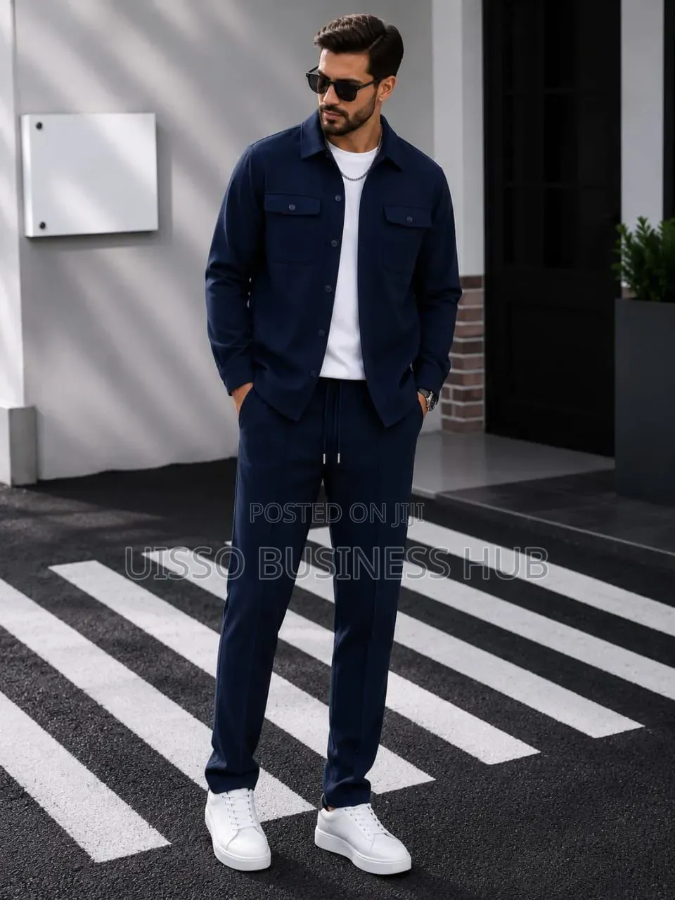Cotton Jacket Suit