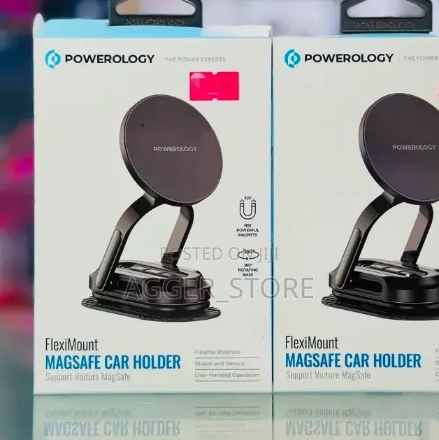 Powerology FlexiMount MagSafe Car Holder