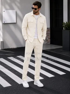 Cream Suit Jackets Style