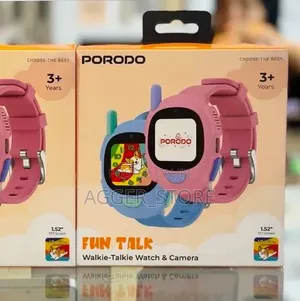 Porodo Fun Talk Walkie-Talkie Watch Camera