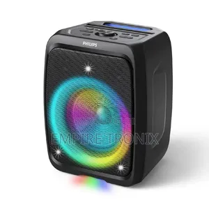 Philips TAX3000/00 120W Bluetooth Party Speaker 8 Inch Woofer Karaoke