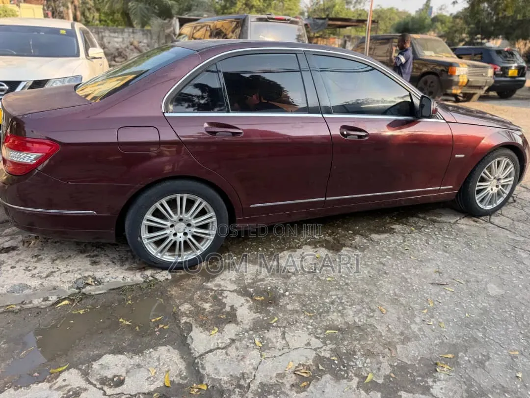 Mercedes-Benz C-Class 2007 Maroon
