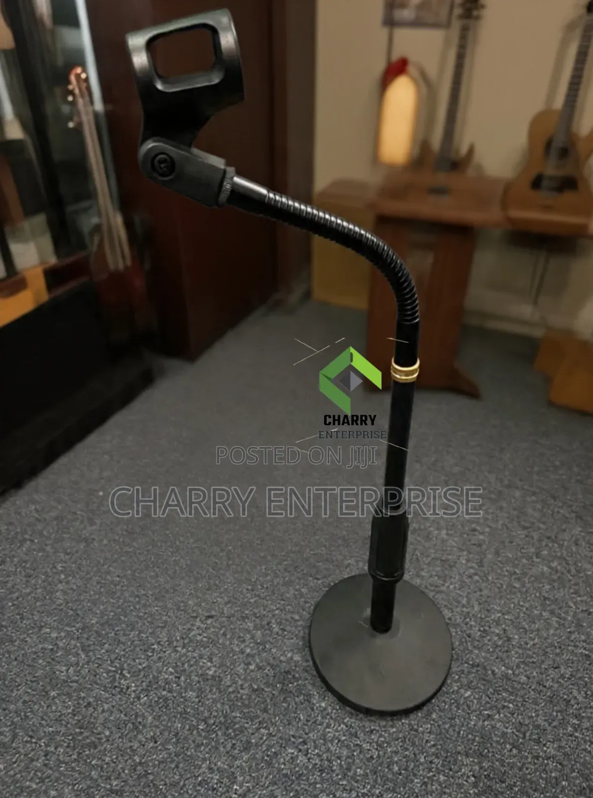 Premium Heavy Adjustable, Flexible TABLE MICROPHONE STAND Stendi Nzito
