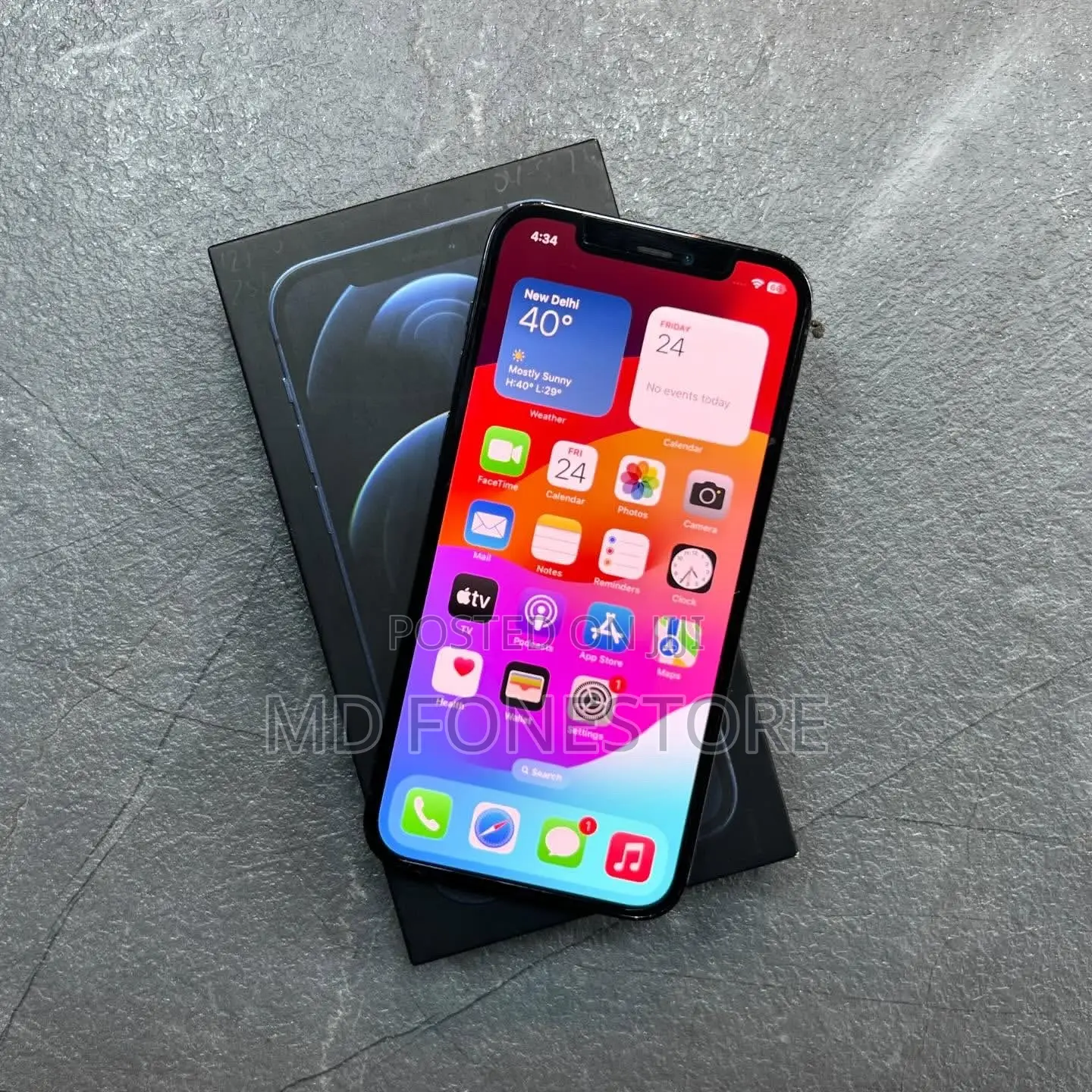 New Apple iPhone 12 Pro 256 GB Blue