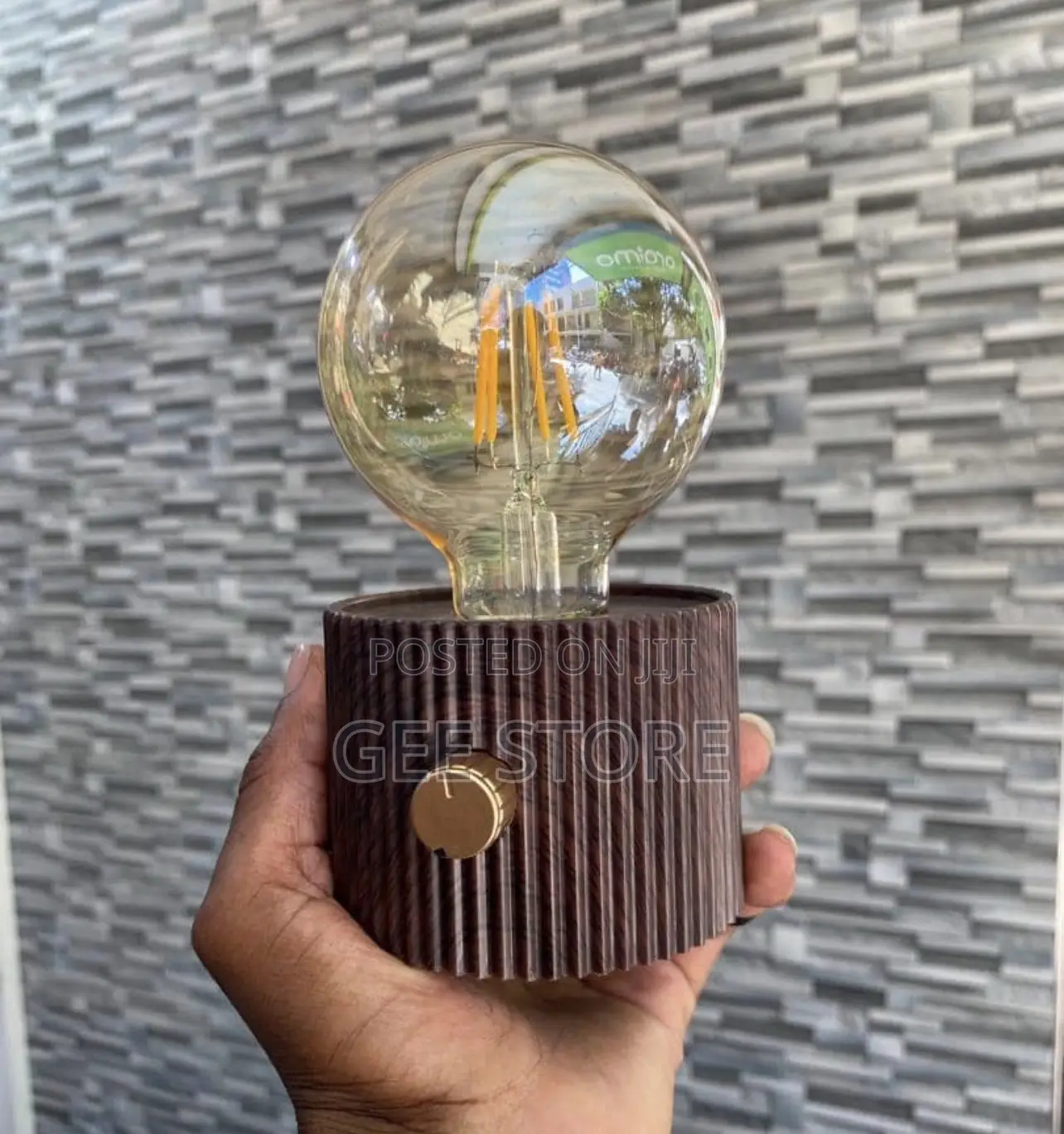 Vintage LED Edison Bulb Table Lamp