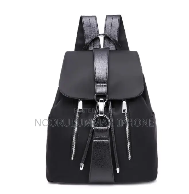 Woman’s Backpack Ladies Handbags Flat Bottom Book Bags School Fashion