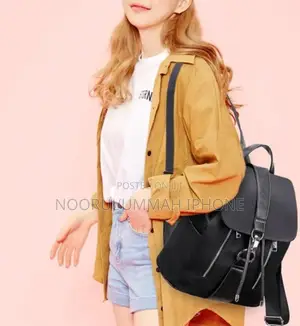 Woman’s Backpack Ladies Handbags Flat Bottom Book Bags School Fashion