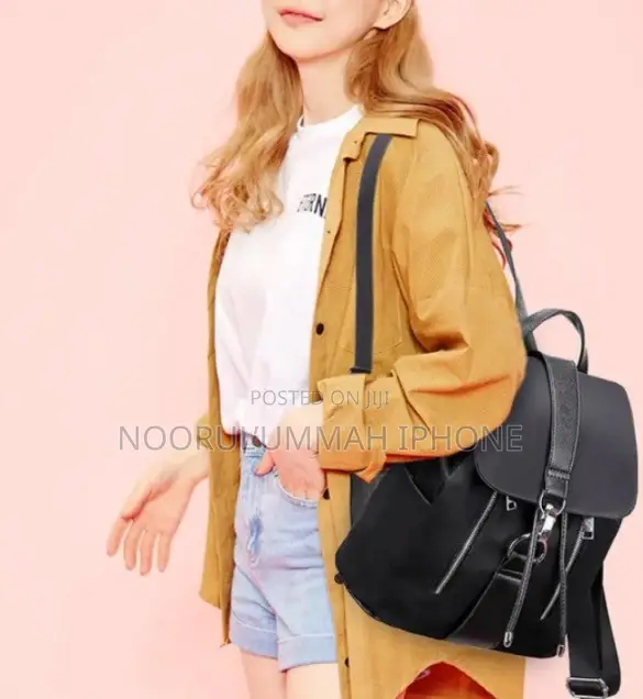 Woman’s Backpack Ladies Handbags Flat Bottom Book Bags School Fashion