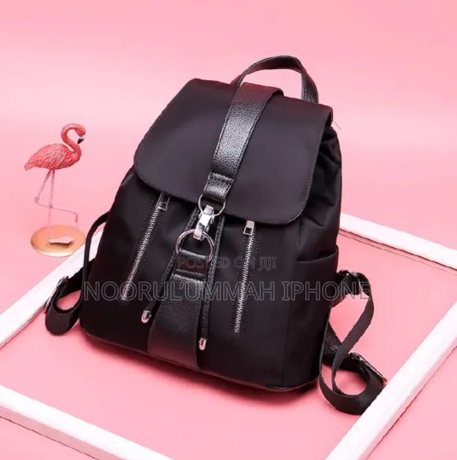 Woman’s Backpack Ladies Handbags Flat Bottom Book Bags School Fashion