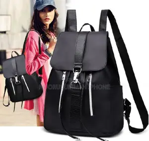Woman’s Backpack Ladies Handbags Flat Bottom Book Bags School Fashion