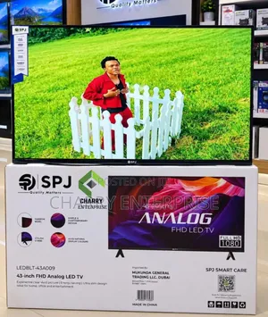SPJ Led TV Frameless Inch 43 Full Hd 1080