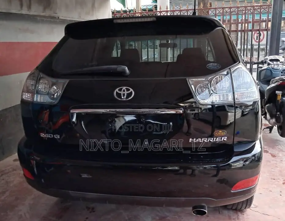 Toyota Harrier 2007 Black