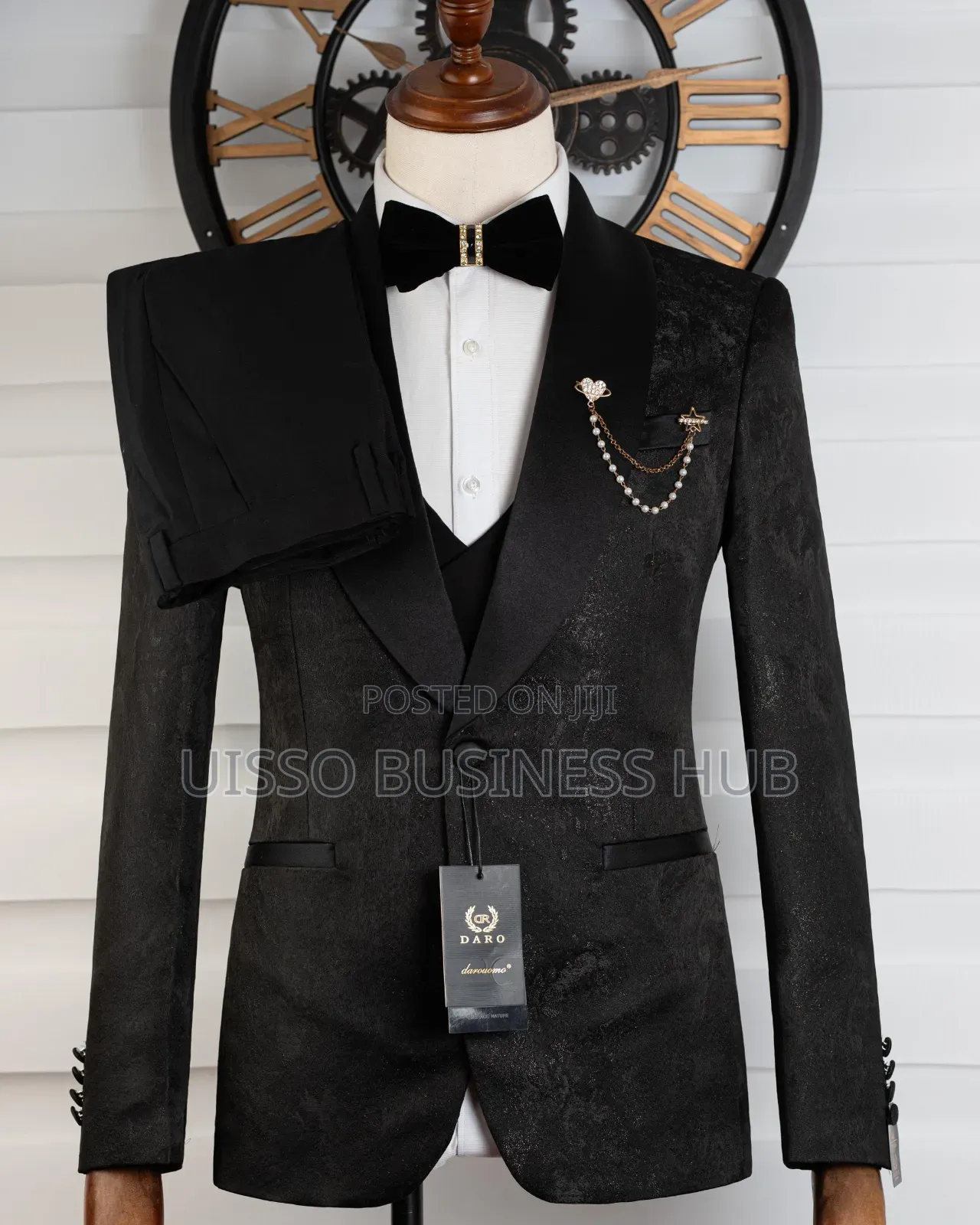 Black Outfits Men Suit