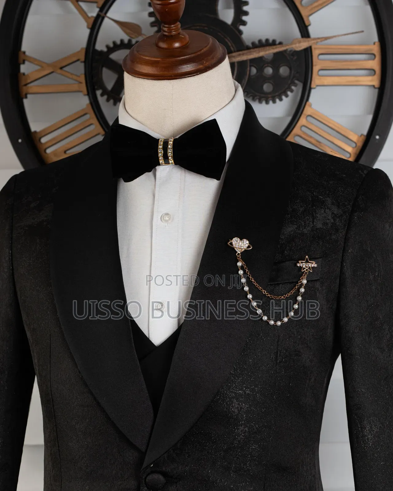 Black Outfits Men Suit