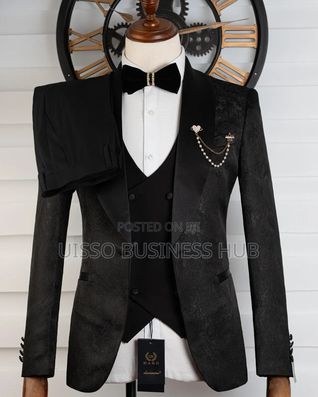 Black Outfits Men Suit