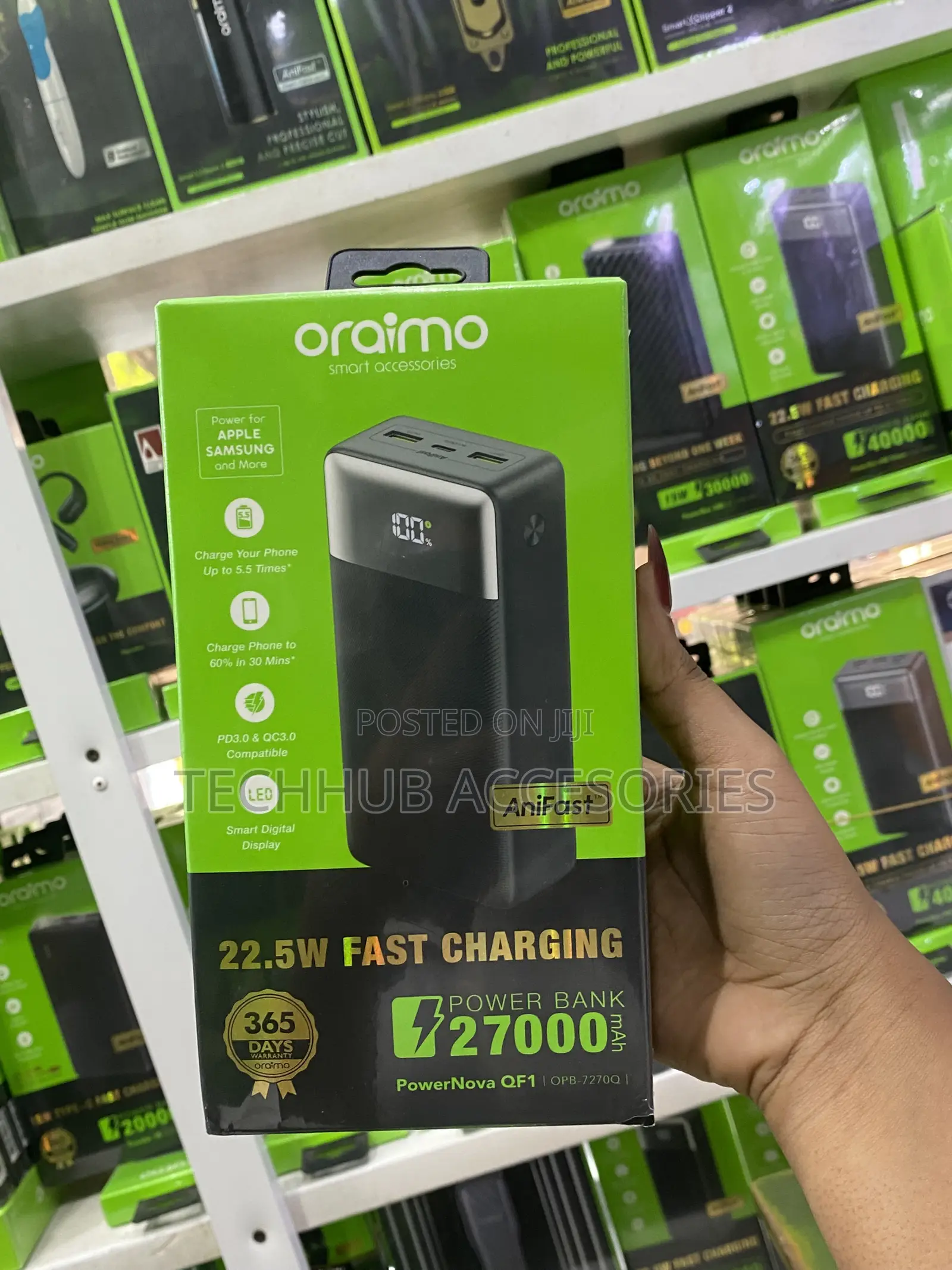 Oraimo Powerbank 27000mAh (Original)
