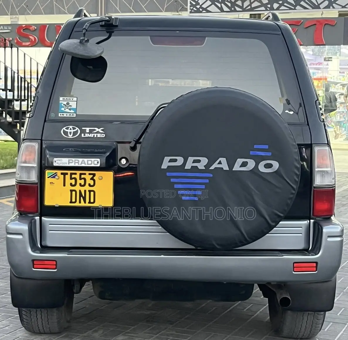 Toyota Land Cruiser Prado 2001 Black