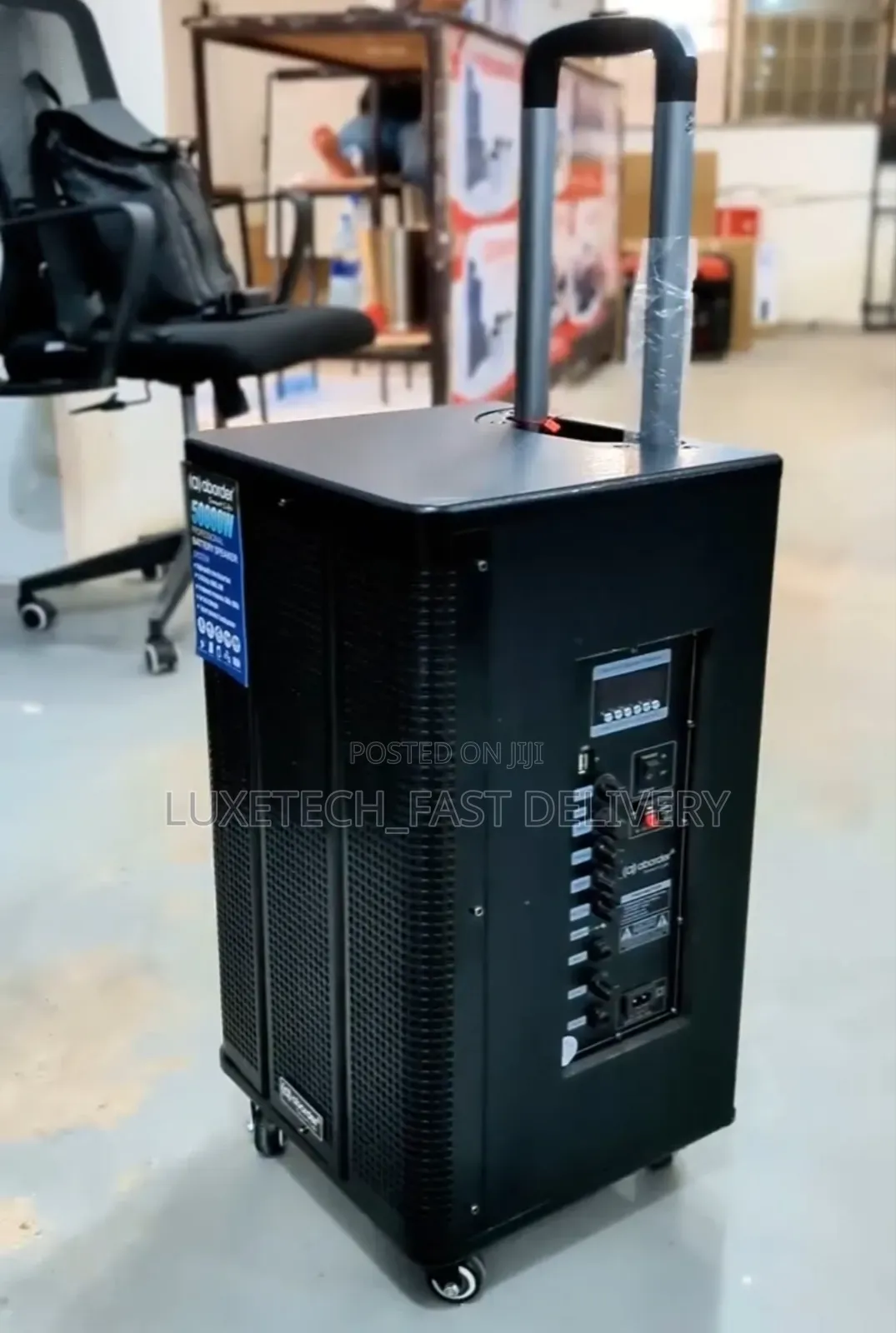 Aborder 10" 50000W Professional Trolley PA Speaker – With Wireless Mic