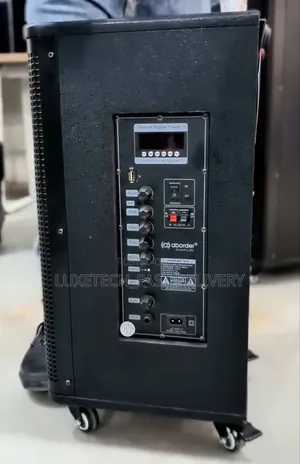 Aborder 10" 50000W Professional Trolley PA Speaker – With Wireless Mic