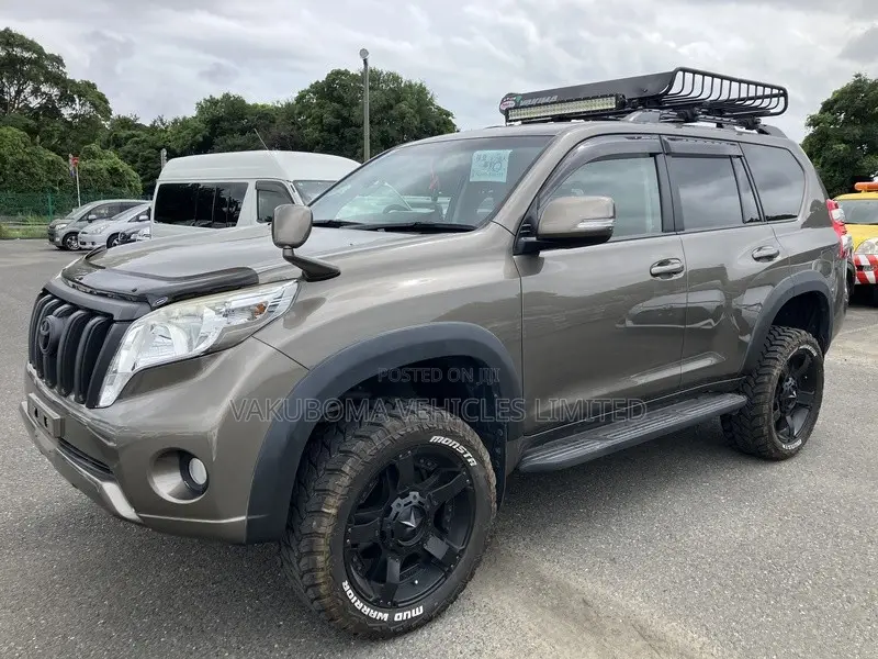 Toyota Land Cruiser Prado 2015 Gray