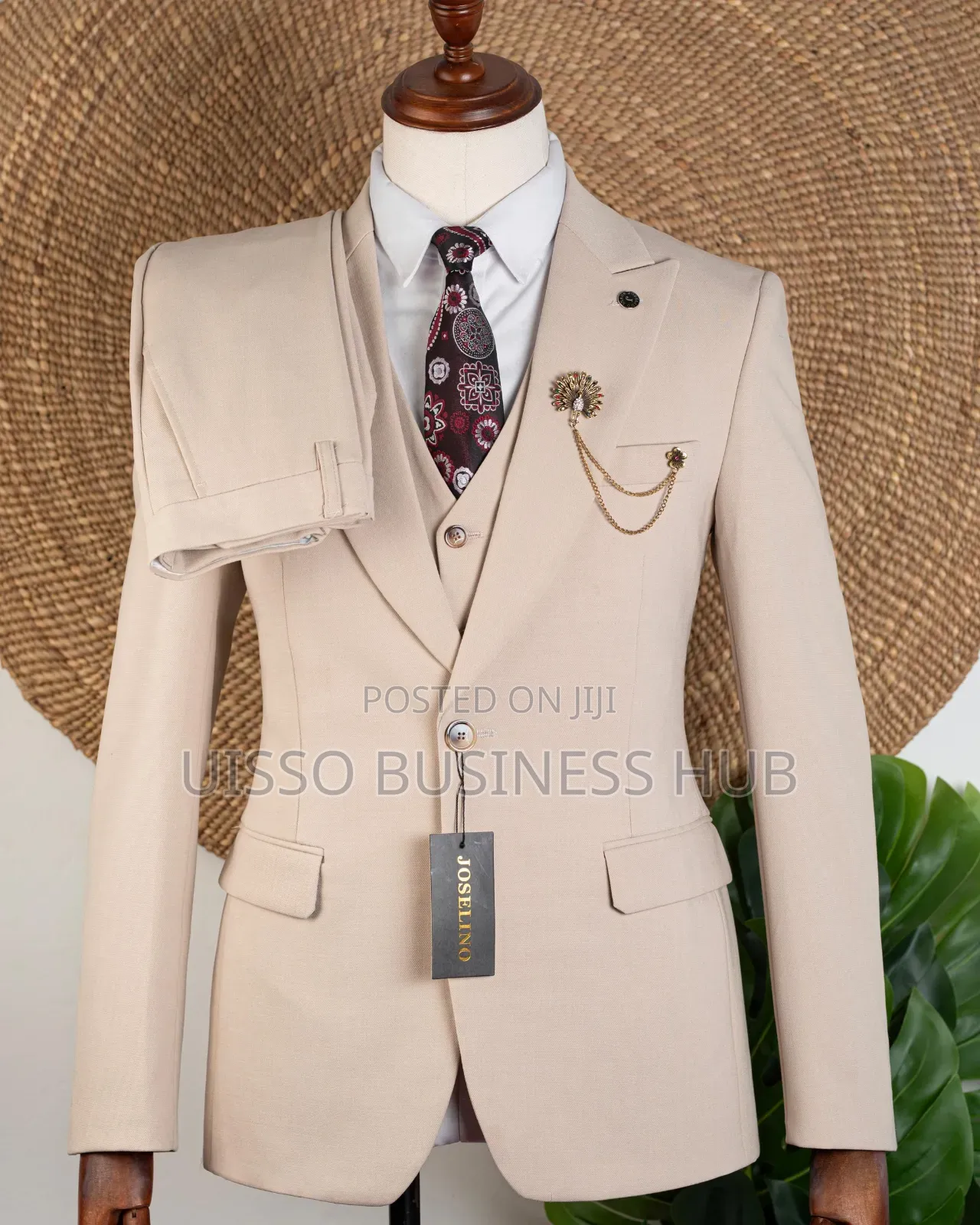 White Cream Men Suits