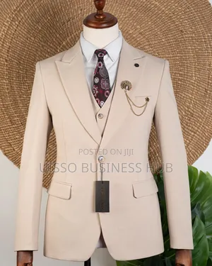White Cream Men Suits