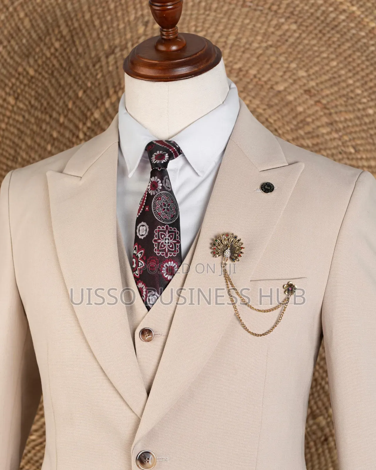 White Cream Men Suits