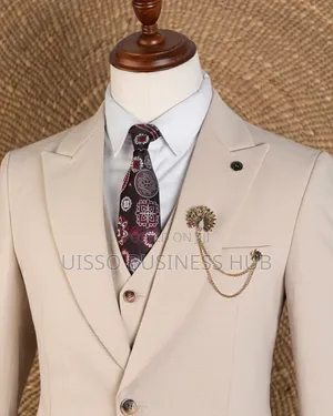 White Cream Men Suits