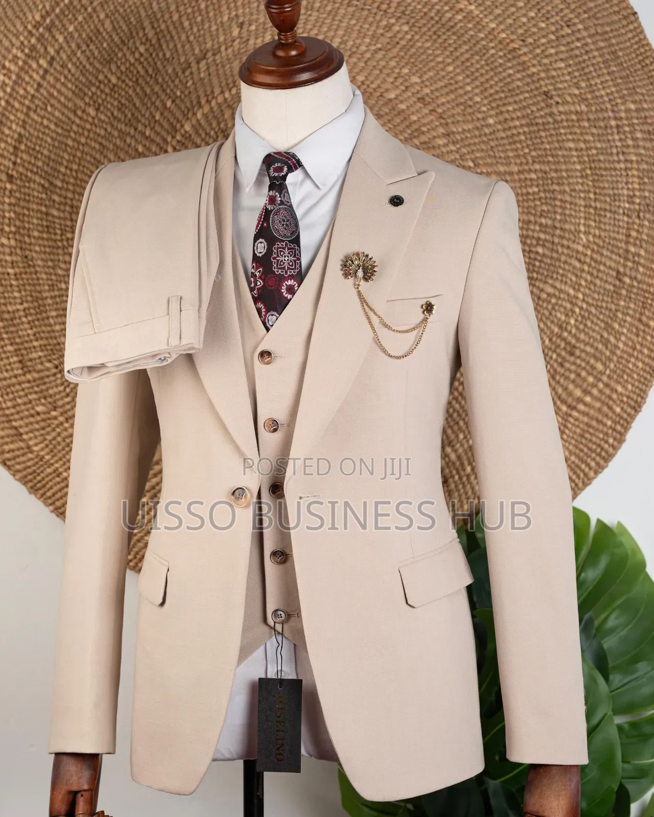 White Cream Men Suits