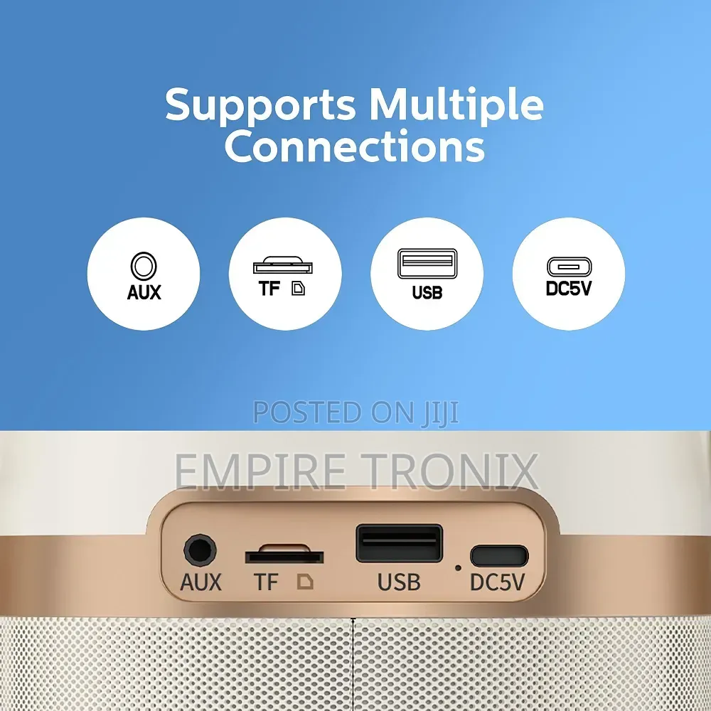 Philips TAS2509WT/00 10W Bluetooth Karaoke Speaker 2 Wireless Mics