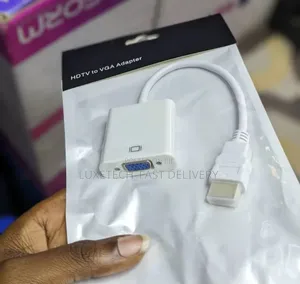 HDMI to VGA Adapter Cable – 1080p Male to Female Converter
