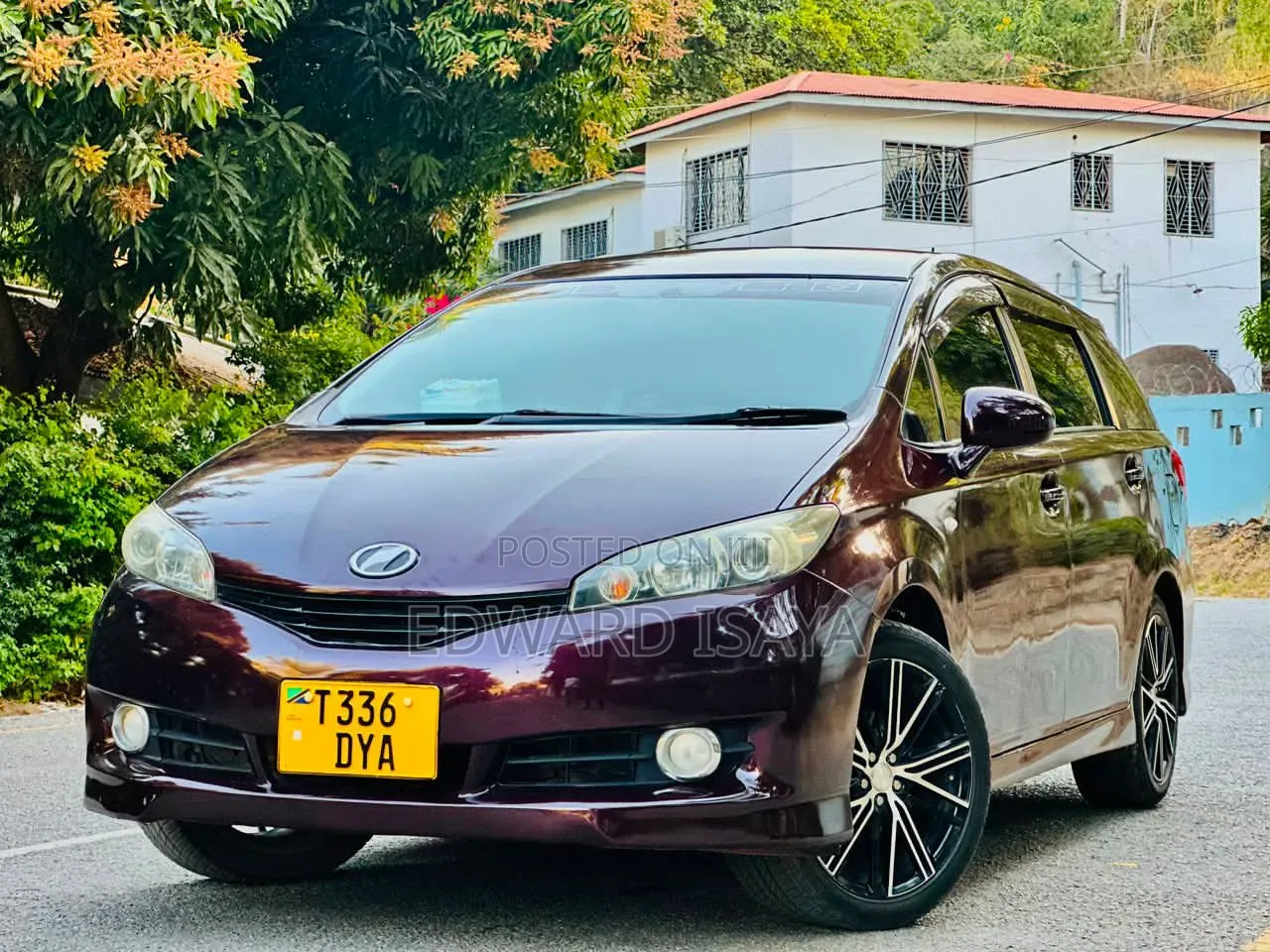 Toyota Wish 2008 Maroon
