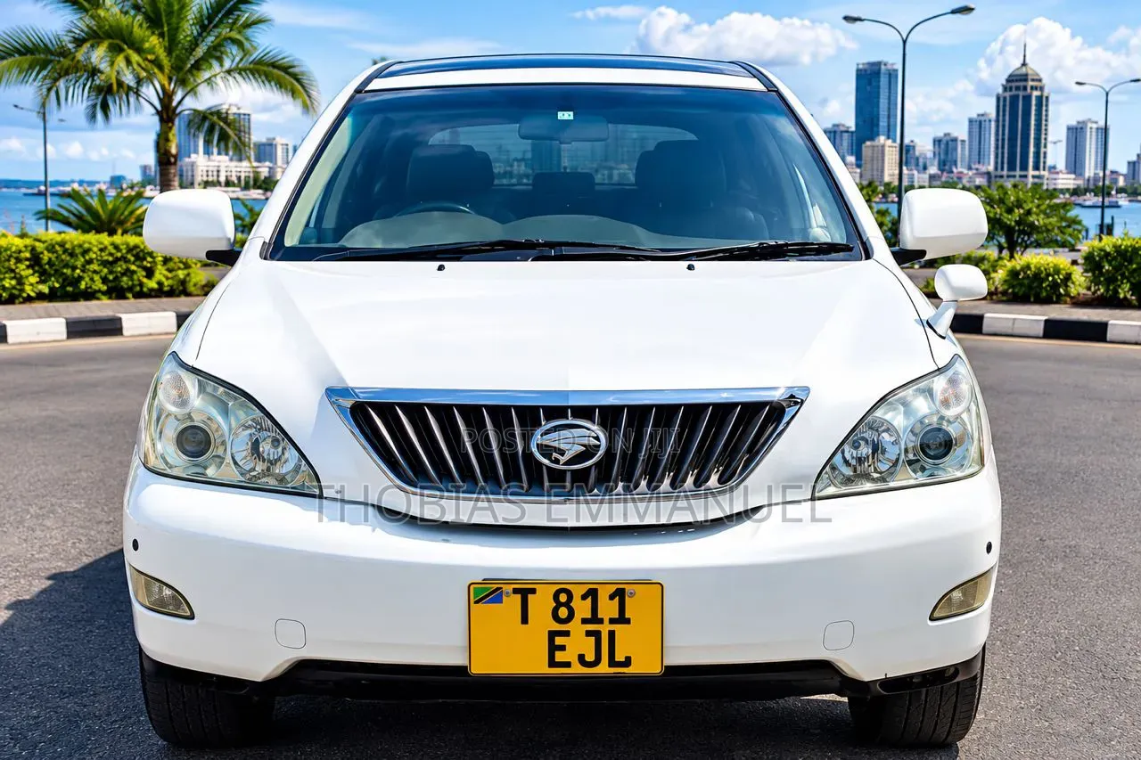 Toyota Harrier 2008 White