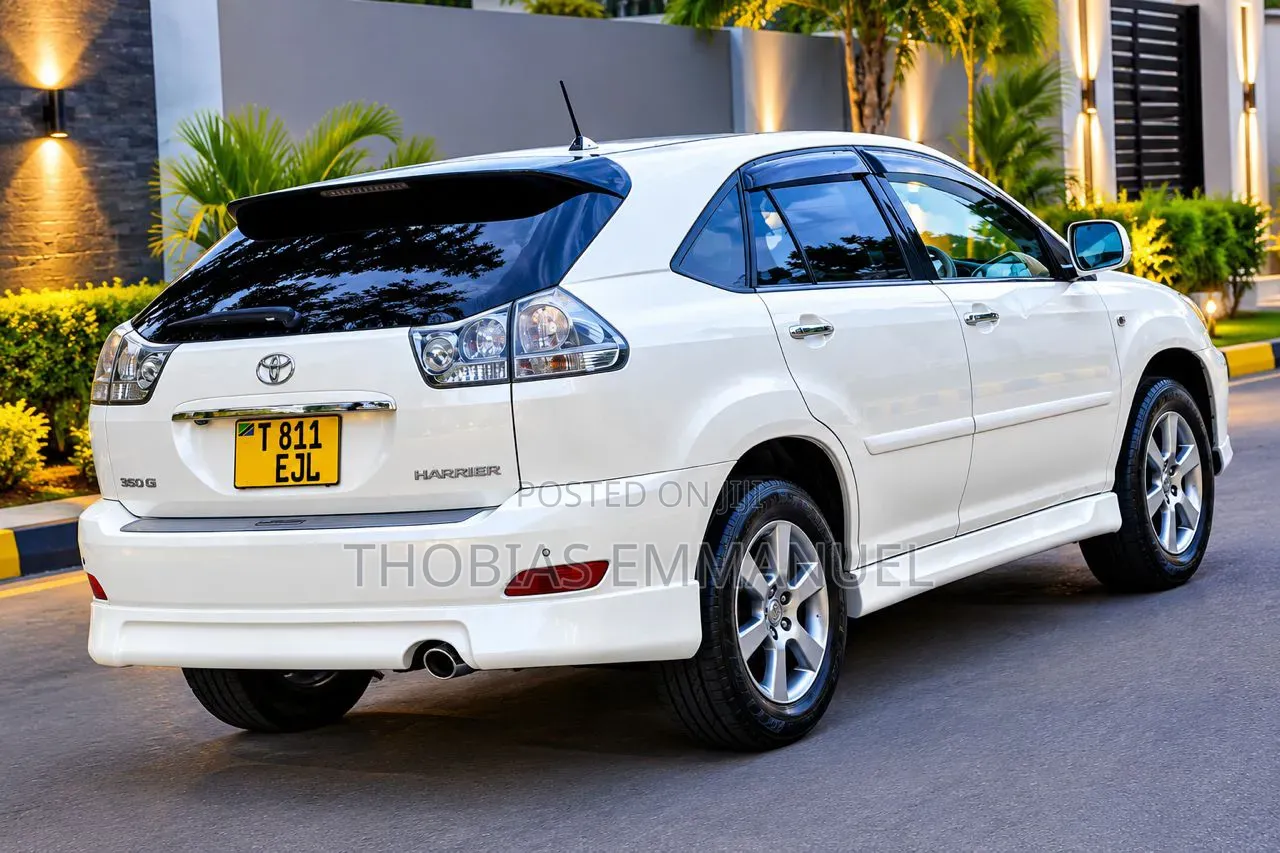 Toyota Harrier 2008 White