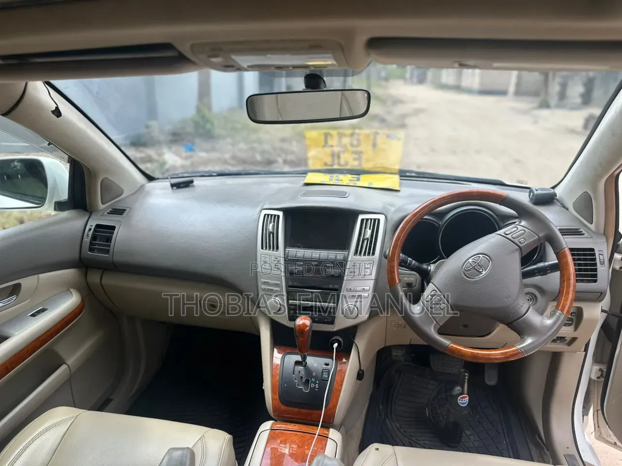 Toyota Harrier 2008 White