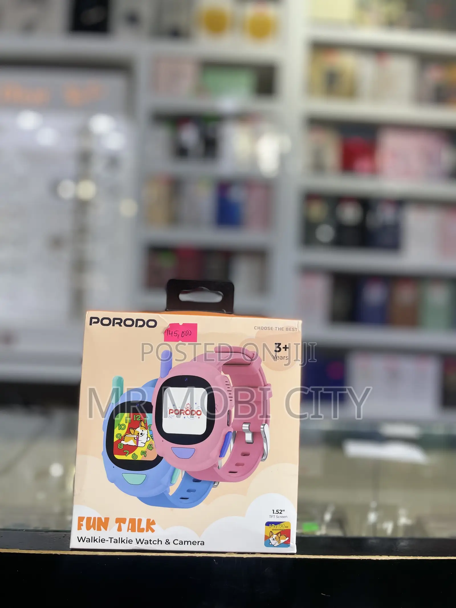 Porodo Fun Talk Walkie-Talkie Watch Camera
