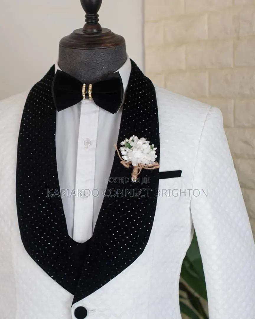 Mario Cesar White Tuxedo