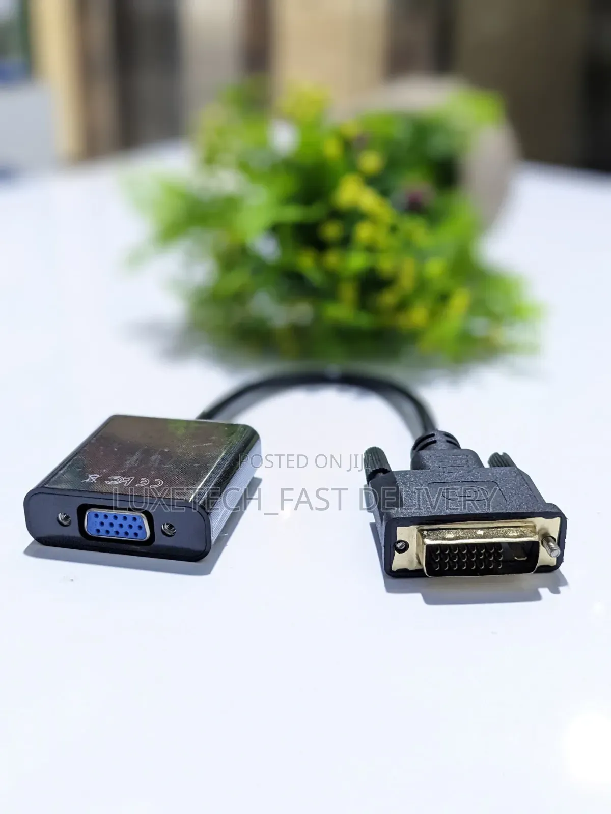 Active DVI-D to VGA Adapter Cable – Digital to Analog Video Converter
