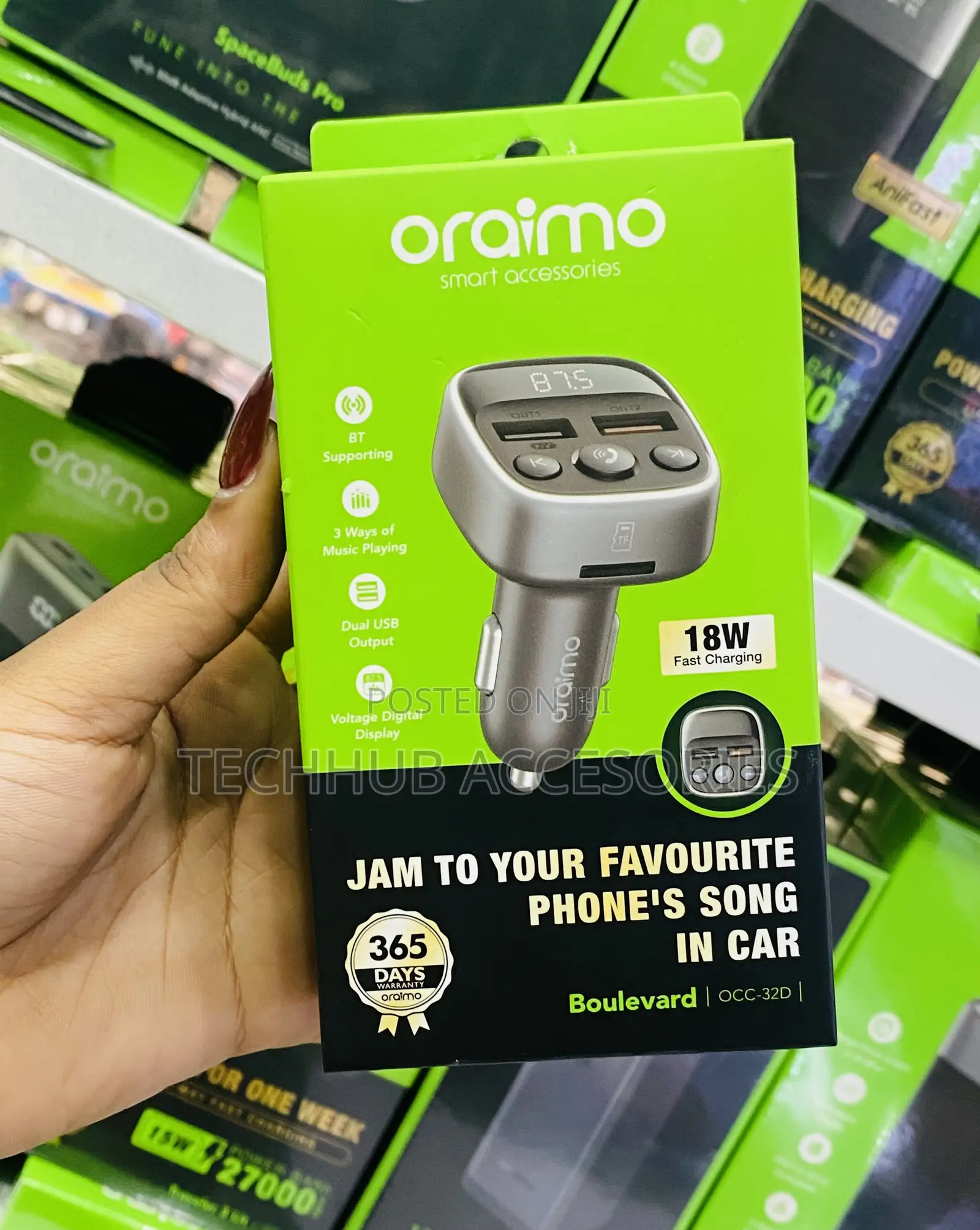Oraimo Boulevard 18W Car Charger