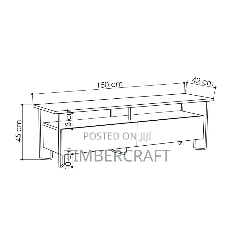 Cornea TV Unit Anthracite