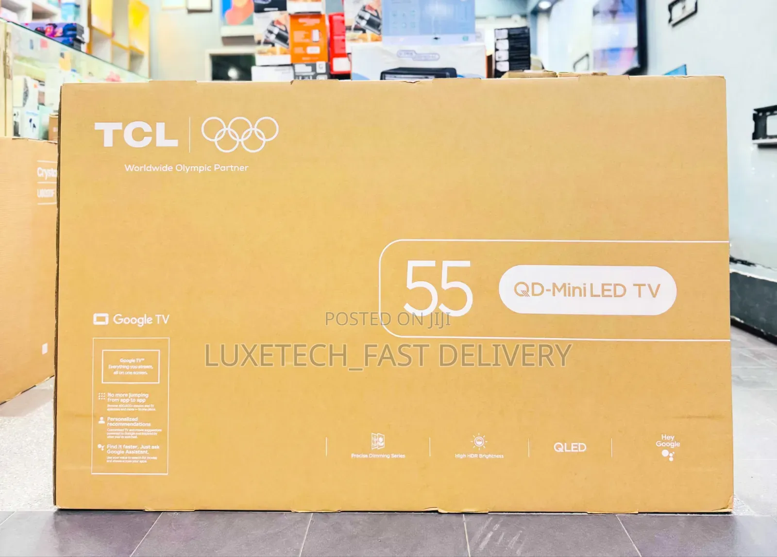 TCL P8L 55 Inches QD-Mini LED Smart TV (2026) – Google TV