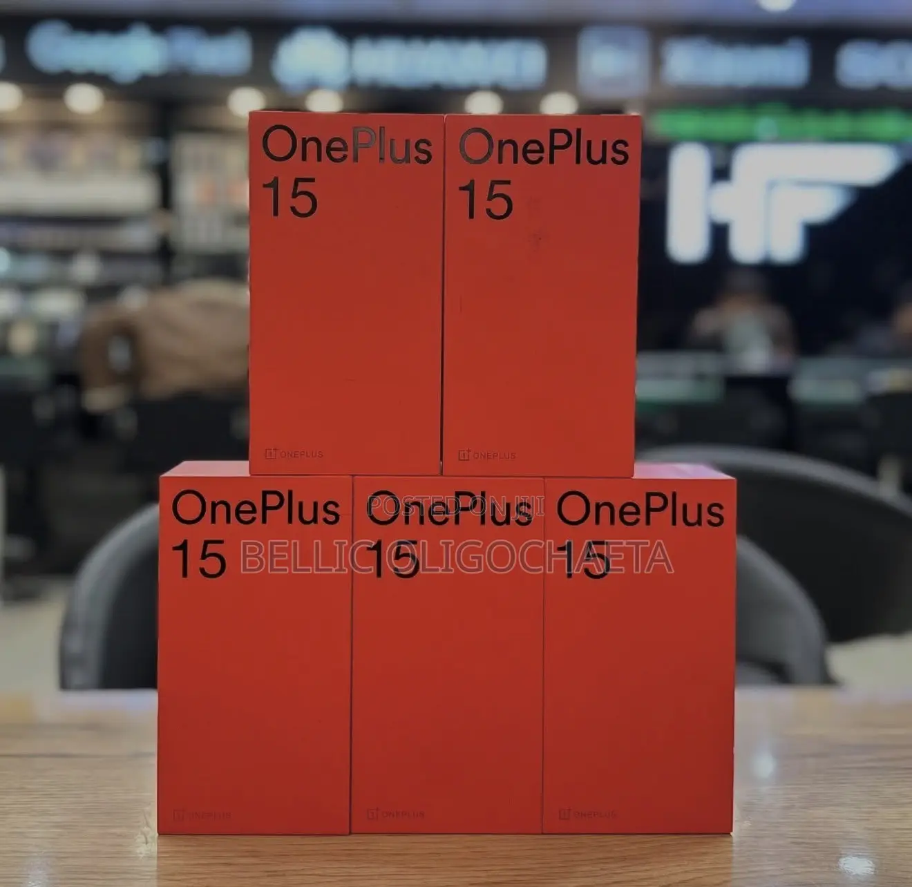 New OnePlus 15 512 GB Black
