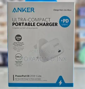 A2149K21 Anker Powerport III20w Cube Charging Adapter