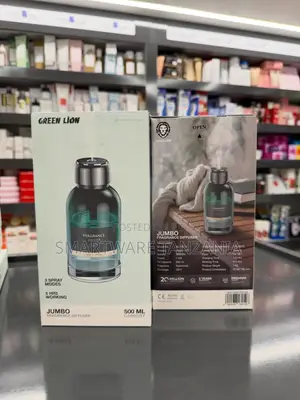 Green Lion Jumbo Fragrance Diffuser, 500 mL Capacity, 3 Spray Modes